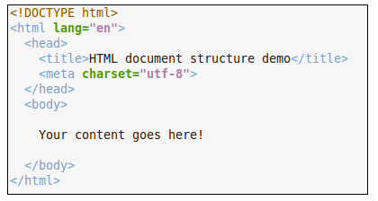 html element